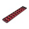 Tekton 3/4 Inch Drive 2-Rail Socket Organizer Set, Red (20-Tool) OST33120 - alternate 1